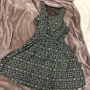 Geometric Skater Dress